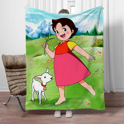 Blankets for Decorative Sofa Blanket for Sofas Heidi Friend Bed Throw Character Blanket King Size Luxury Blankets and Throws