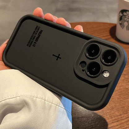 Phone Case for Iphone 16 Pro Max 15 plus 16E 14 13 12 11 XS XR Faithful Tech Advanced Fashion Gift Full Body Protection Shockproof Soft Silicone Cover