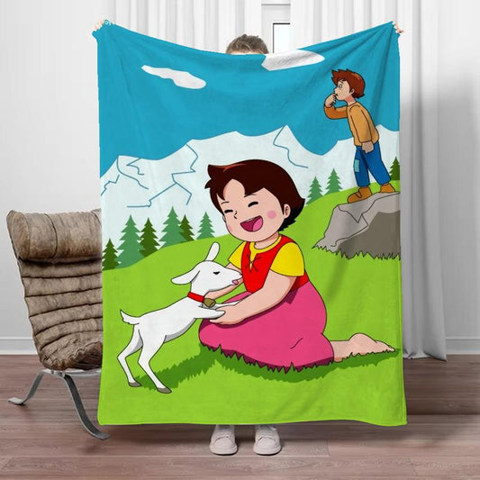 Blankets for Decorative Sofa Blanket for Sofas Heidi Friend Bed Throw Character Blanket King Size Luxury Blankets and Throws